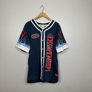 Nike Sportswear Americana Button Up Baseball Jersey Large NWT